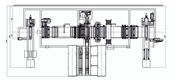 Automatic coil feeding and recoiling system
